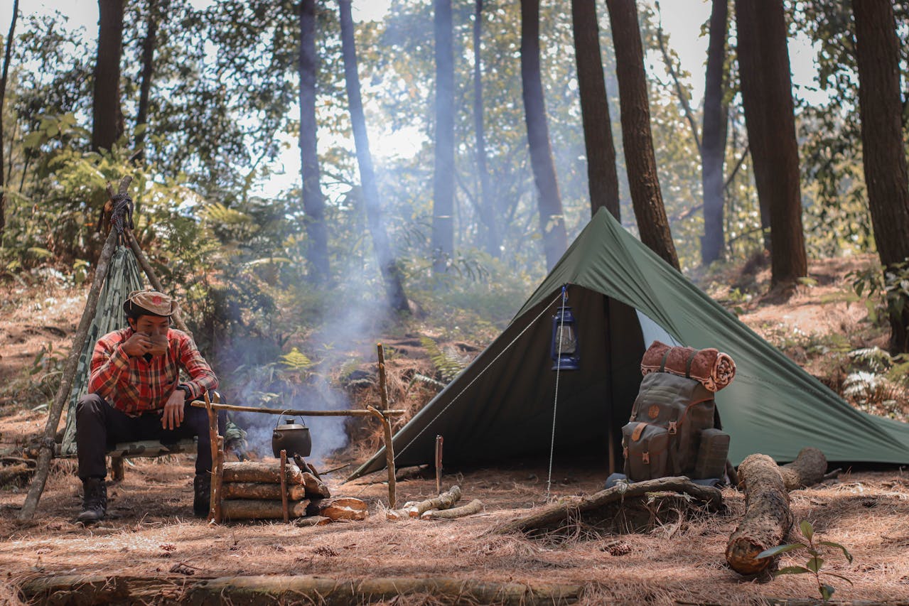 hiking tent